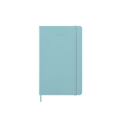 Moleskine 2026 12-Month Weekly Large Hardcover Notebook: Aquamarine