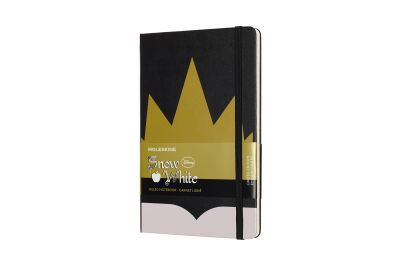 Moleskine Snow White Limited Edition Crown Large Ruled Notebook Hard