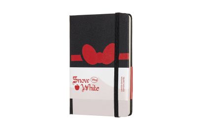 Moleskine Snow White Limited Edition Bow Pocket Ruled Notebook Hard