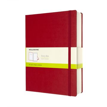Moleskine Story Box Scarlet Red A4