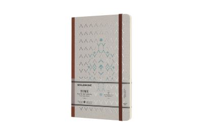Moleskine Time Notebook Limited Collection Brown Large Plain Notebook Hard