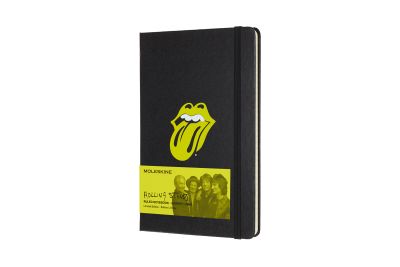 Moleskine Rolling Stones Limited Edition Black Large Ruled Notebook Hard