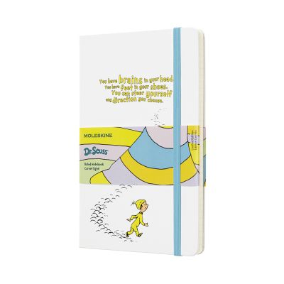 Moleskine Dr Seuss White Limited Edition Notebook Large Ruled