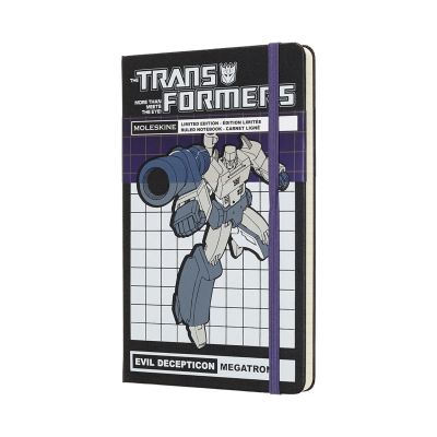 Moleskine Transformers Megatron Limited Edition Notebook Large Ruled