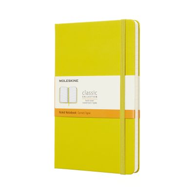 Moleskine Dandelion Yellow Notebook Large Ruled Hard