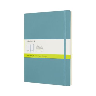 Moleskine Reef Blue Notebook Extra Large Plain Soft