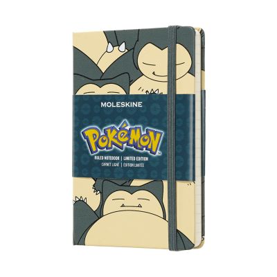 Moleskine Pokemon Snorlax Limited Edition Notebook Pocket Ruled