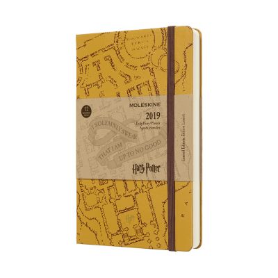 2019 Moleskine Harry Potter Limited Edition Notebook Beige Large Daily 12-month Diary
