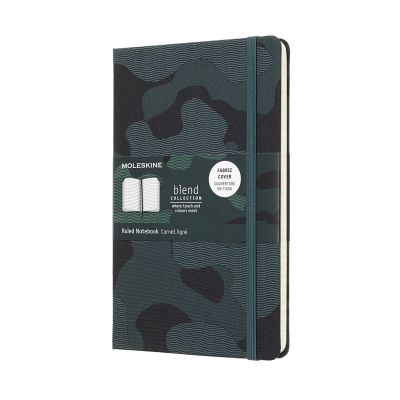 Moleskine Camouflage Green Limited Collection Notebook Large Ruled