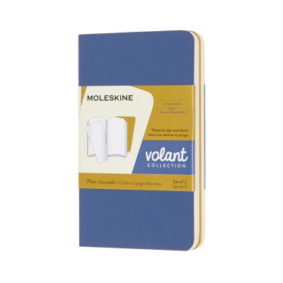Volant Journals XS Plain Forget.Blue Amber.Yellow