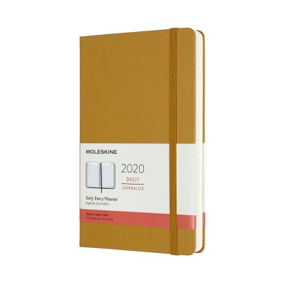 Moleskine 2020 12-month Daily Large Hardcover Diary: Ripe Yellow