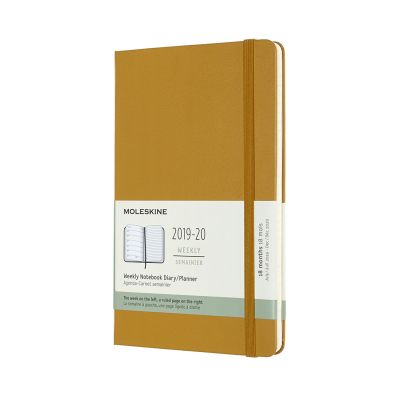 Moleskine 2020 18-month Large Weekly Hardcover Diary: Ripe Yellow