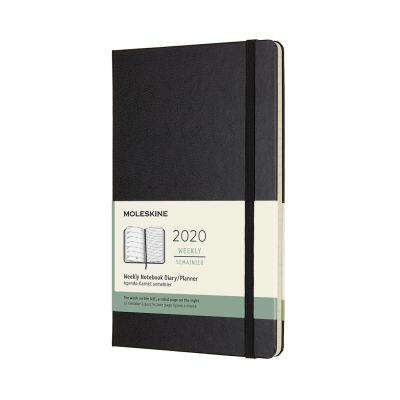 Moleskine 2020 12-month Large Weekly Hardcover Diary: Black
