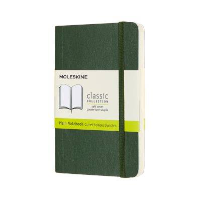 Moleskine Pocket Plain Softcover Notebook: Myrtle Green