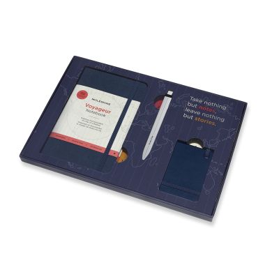 Moleskine Voyageur Travel Kit: Ocean Blue