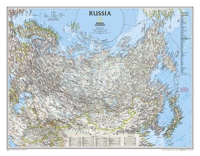 Russia Classic, laminated