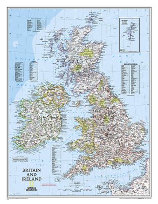 Britain And Ireland Classic Flat
