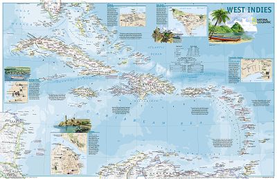 West Indies Traveler, 2 Sided Flat