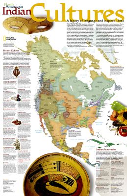 North American Indian Cultures, tubed