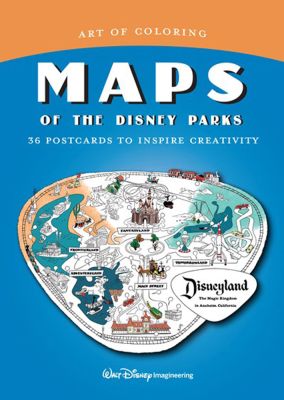 Art of Coloring: Maps of the Disney Parks