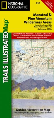 Mazatal & Pine Mountain Wilderness Areas, Coconino and Tonto National Forests