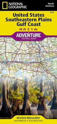 United States, Southeastern Plains and Gulf Coast Adventure Map