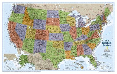 United States Explorer, laminated