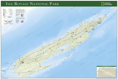 Isle Royale National Park, Tubed