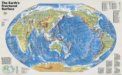 The Earth's Fractured Surface Flat