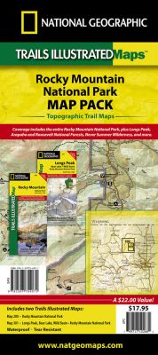Rocky Mountain National Park, Map Pack Bundle