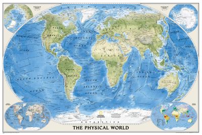 The Physical World, poster size, tubed