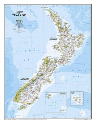 New Zealand, laminated