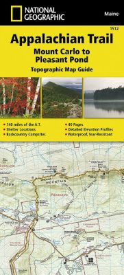 Appalachian Trail, Mount Carlo to Pleasant Pond, Maine