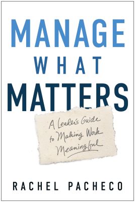 Manage What Matters