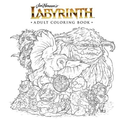 Jim Henson's Labyrinth Adult Coloring Book