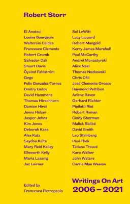 Writings on Art 2006-2021