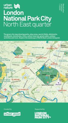 London National Park City: North east Quarter Urban Nature Map
