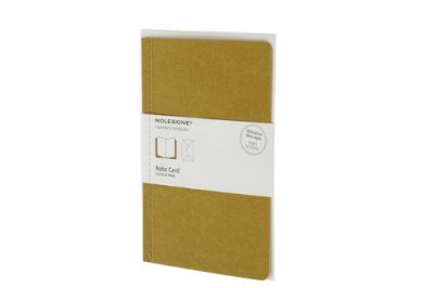Moleskine Note Card With Envelope - Mustard Yellow