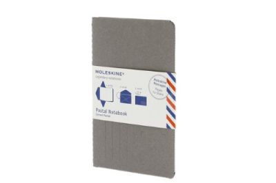 Moleskine Postal Notebook - Pocket Pebble Gray