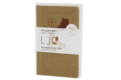 Moleskine Ornament Card Pocket - Ice Skates