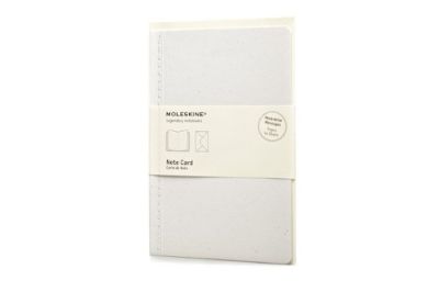 Moleskine Note Card With Envelope - Large Almond White