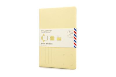 Moleskine Postal Notebook - Large Frangipane Yellow