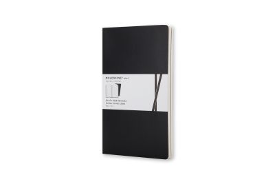Moleskine Volant Extra Small Ruled Black 2-set