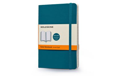 Moleskine Soft Cover Underwater Blue Pocket Ruled Notebook