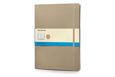 Moleskine Soft Extra Large Khaki Beige Dotted Notebook