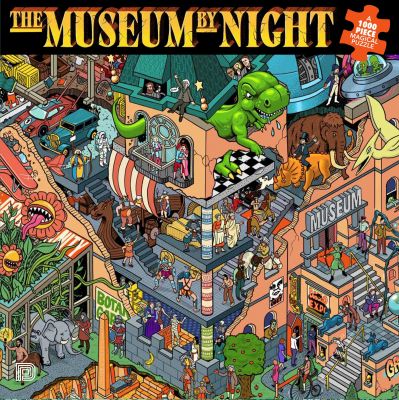The Museum by Night: A 1000 Piece Magical Puzzle
