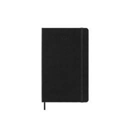 Moleskine 2025 12-Month Daily Large Hardcover Notebook: Black