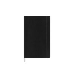 Moleskine 2025 18-Month Daily Large Softcover Notebook: Black