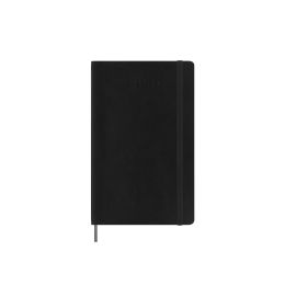 Moleskine 2025 18-Month Weekly Large Softcover Notebook: Black