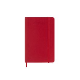 Moleskine 2025 18-Month Weekly Pocket Softcover Notebook: Scarlet Red